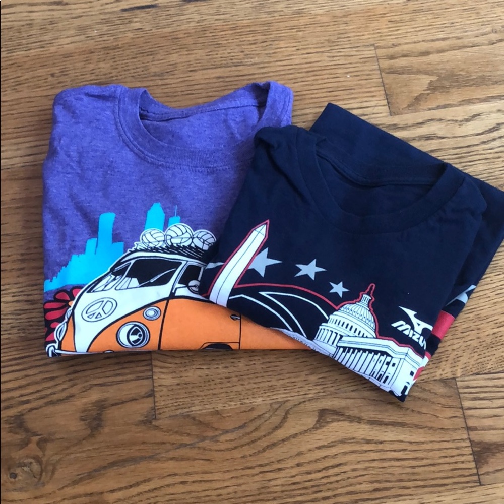 Two cute volleyball shirts